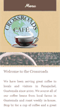 Mobile Screenshot of crossroadscafepana.com