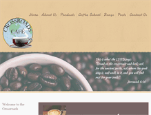 Tablet Screenshot of crossroadscafepana.com